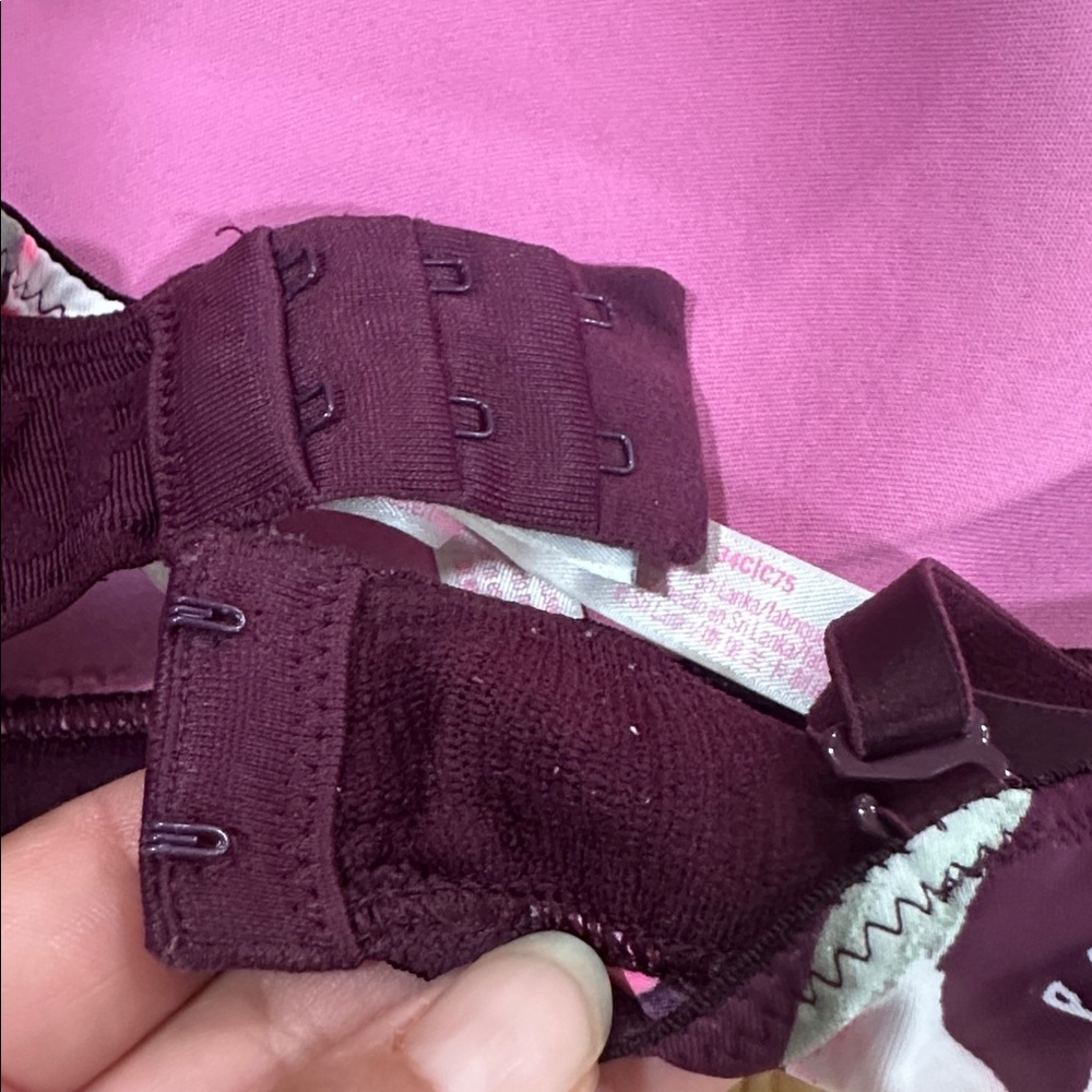 Victoria's Secret Pink Floral Bralette women’s Sz 34C - Picture 6 of 7